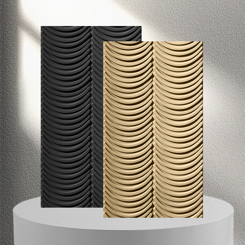 PU Tile 3D stone texture pu stone wall panel interior exterior artificial stone polyurethane wall cladding sheet