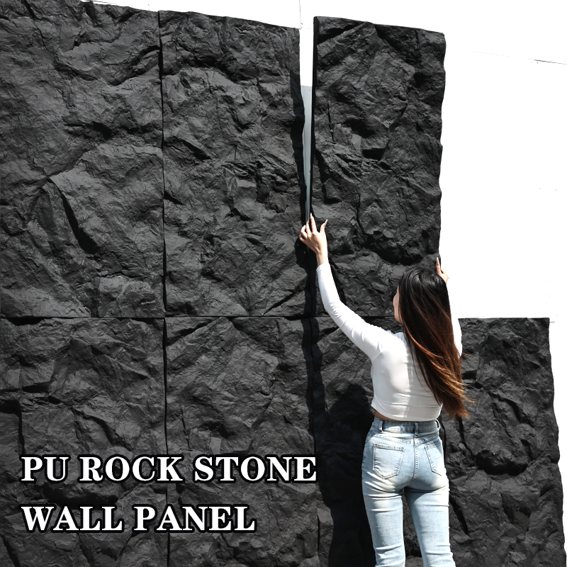 pu mountain rock stone panels
